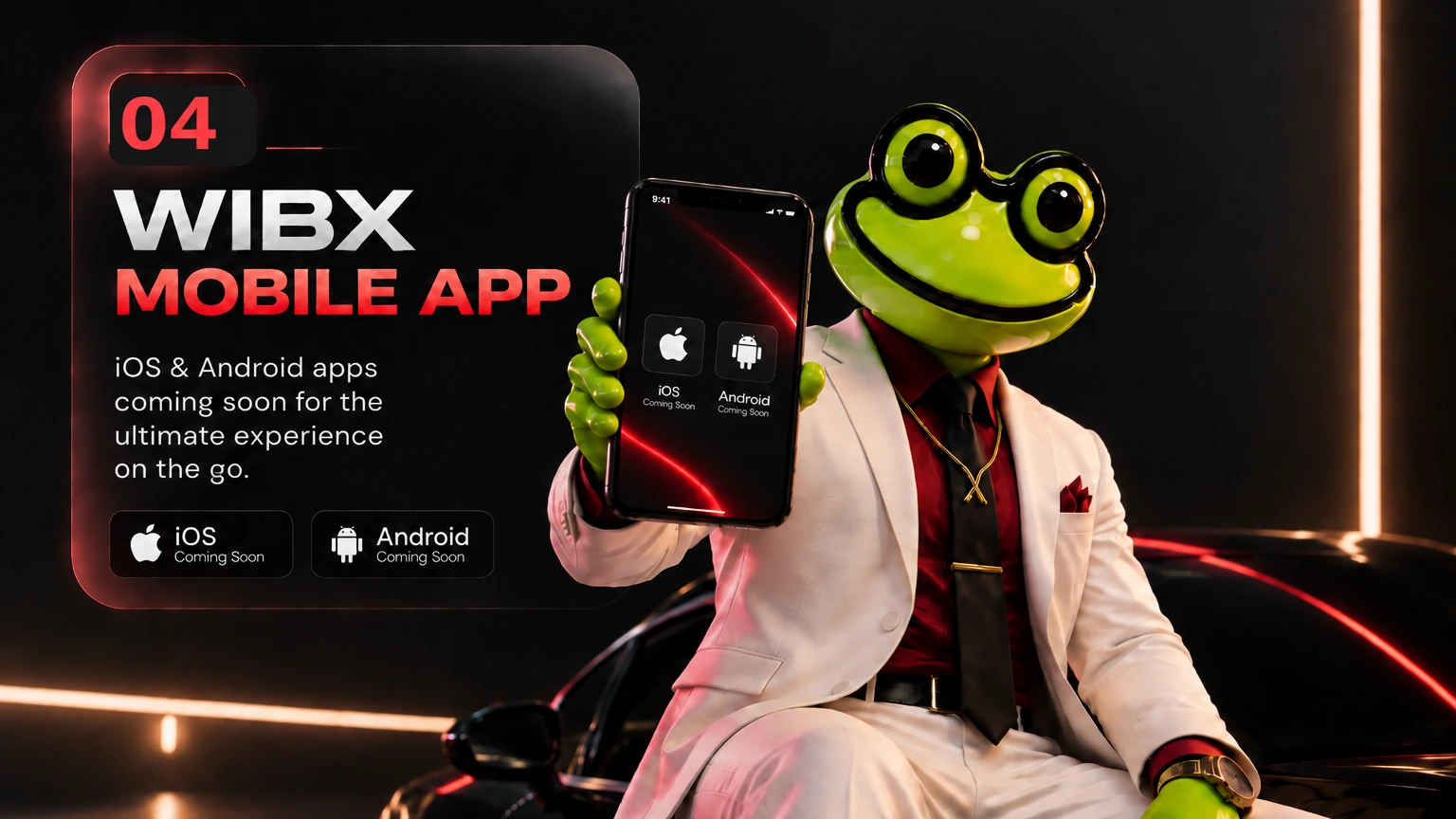 App móvel — Apps para iOS e Android em breve, para a melhor experiência em movimento.